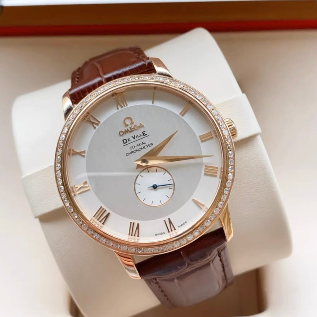 OMEGA DeVille Prestige Co-Axial Small Seconds 18K Red Gold 4614.30.02